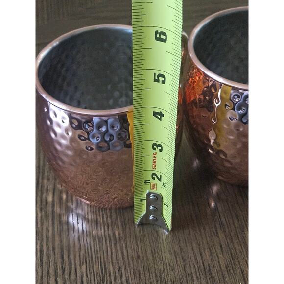 Moscow Mule Mugs by OGGI Never used Set of 2  18 ounces - Picture 3 of 4